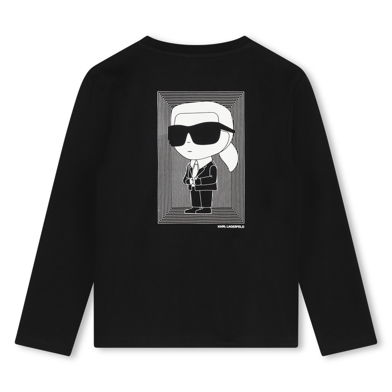 T-shirt  manches longues KARL LAGERFELD KIDS 
                    GARCON