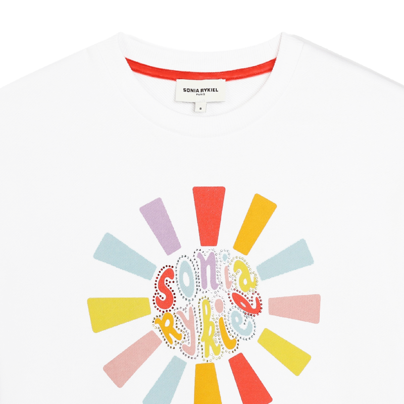 Sweat-shirt en molleton SONIA RYKIEL 
                    FILLE