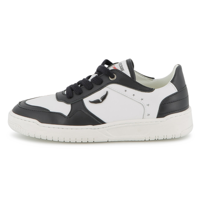 Baskets à lacets en cuir de vachette ZADIG & VOLTAIRE UNISEXE