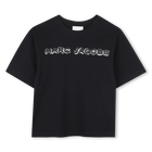 T-shirt, BLACK, hi-res
