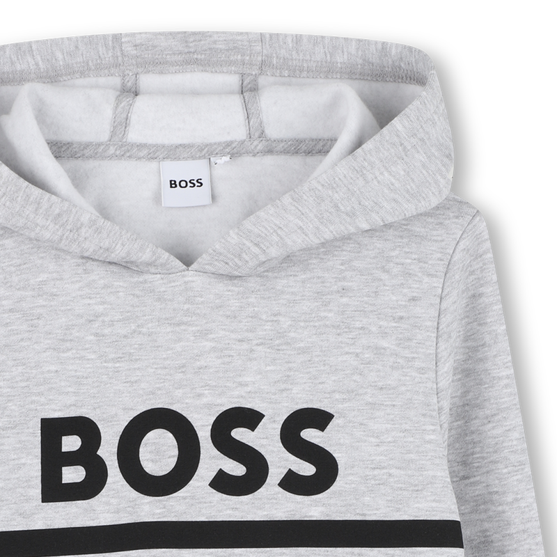 SWEAT &Agrave; CAPUCHE BOSS 
                        GARCON