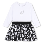 Robe manches longues KARL LAGERFELD KIDS 
                    FILLE