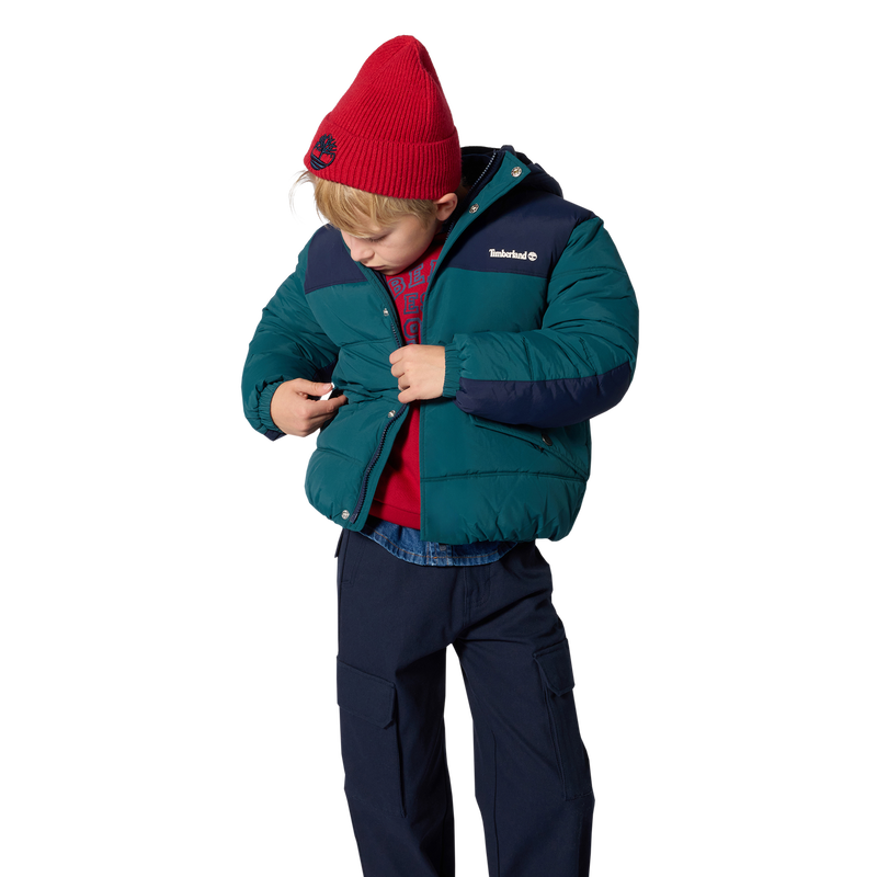 Doudoune bicolore TIMBERLAND 
                        GARCON