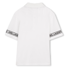 Polo manches courtes KARL LAGERFELD KIDS 
                    GARCON