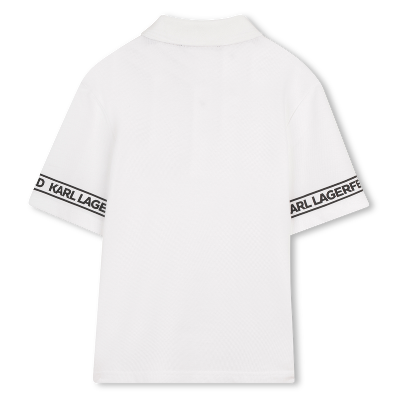 POLO MANCHES COURTES KARL LAGERFELD KIDS 
                        GARCON