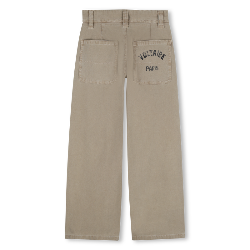 PANTALON LARGE ZADIG & VOLTAIRE 
                        GARCON