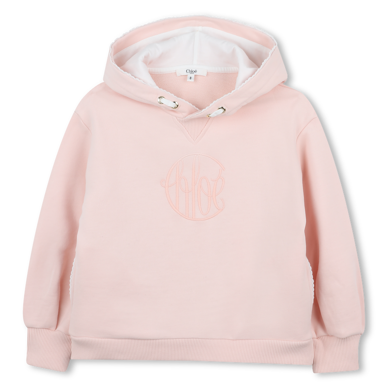 Sweat-shirt court à capuche CHLOE 
                    FILLE
