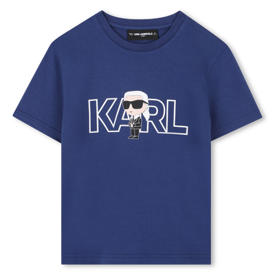 T-shirt à manches courtes KARL LAGERFELD KIDS GARCON