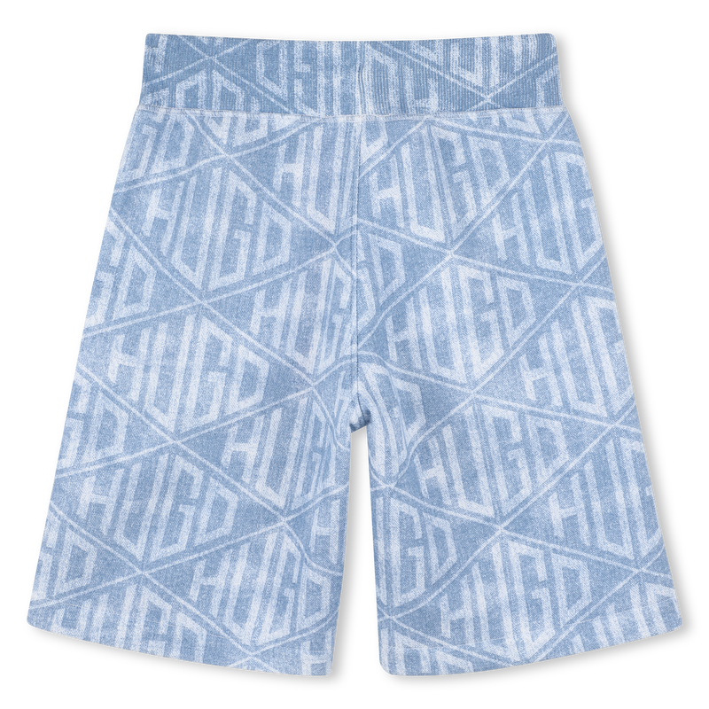 Bermuda de jogging effet jean Hugo 
                    GARCON