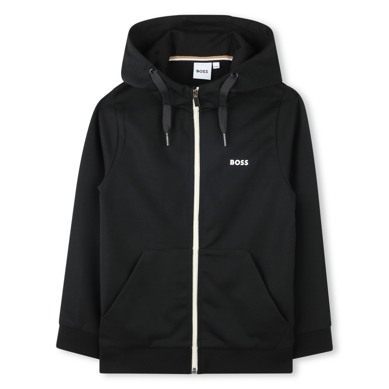 CARDIGAN A CAPUCHE BOSS 
                    GARCON