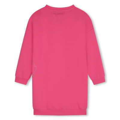 Robe droite avec strass KARL LAGERFELD KIDS FILLE