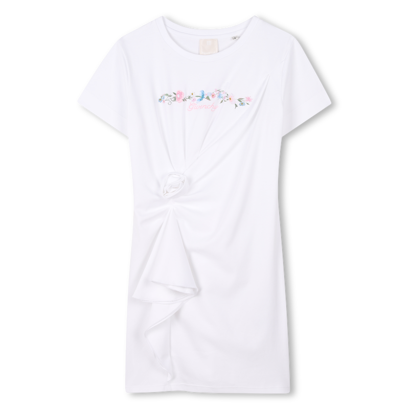Robe avec volant effet fleur GIVENCHY 
                    FILLE