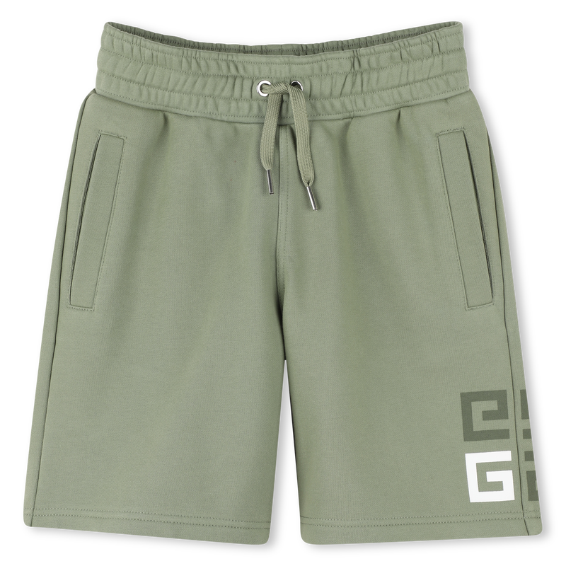 Short en molleton avec imprimé GIVENCHY 
                    GARCON