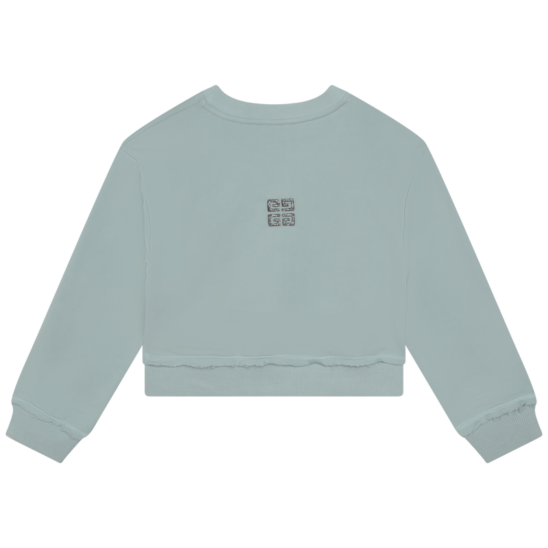 Sweat-shirt court brodé GIVENCHY 
                    FILLE