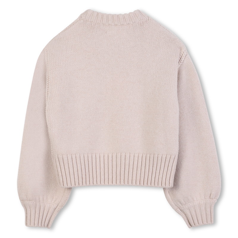 Pull col rond en tricot CHLOE 
                        FILLE