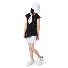 Basket en cuir de vachette KARL LAGERFELD KIDS 
                    FILLE