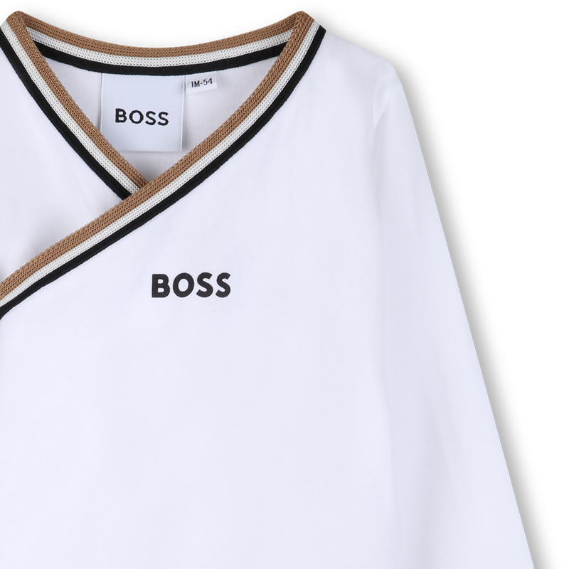 ENSEMBLE PYJAMA + BODY + BONNET + MOUFFLES BOSS 
                        GARCON