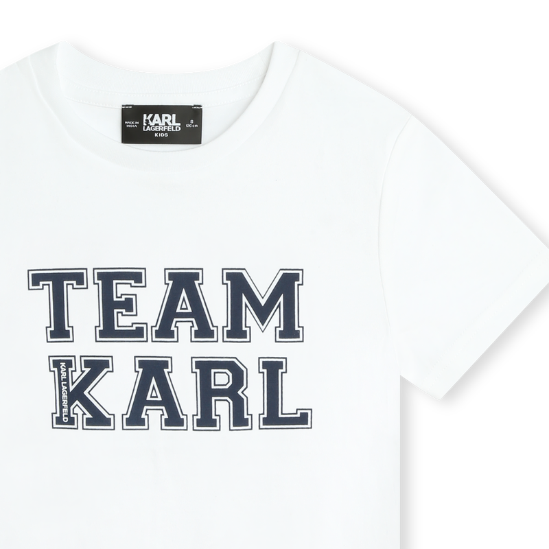 T-shirt à manches courtes KARL LAGERFELD KIDS 
                    GARCON