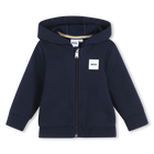 Sweat &agrave; capuche zipp&eacute;e BOSS 
                    GARCON
