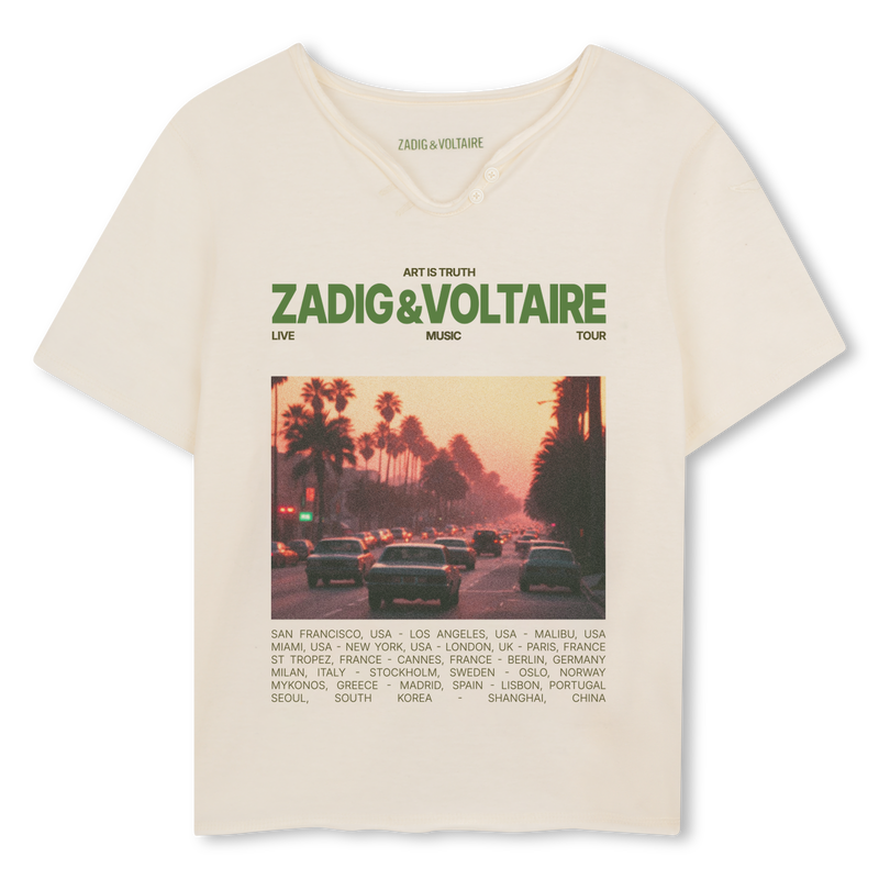 T-SHIRT MANCHES COURTES ZADIG & VOLTAIRE 
                        GARCON