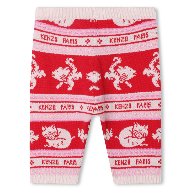 Pull et pantalon tricot coton KENZO KIDS 
                    FILLE