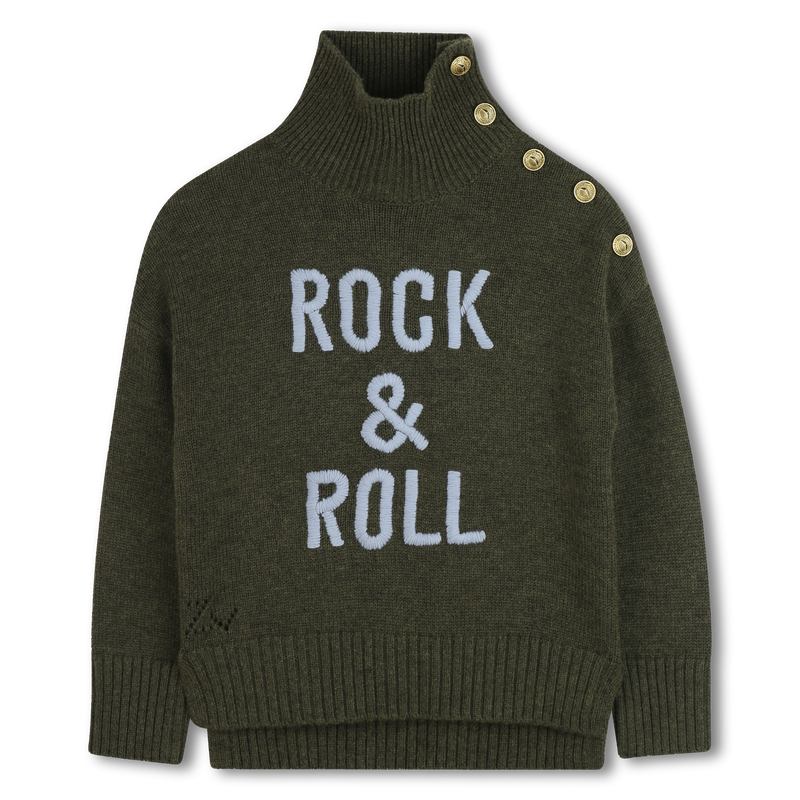 Pull col montant boutonné ZADIG & VOLTAIRE 
                    FILLE