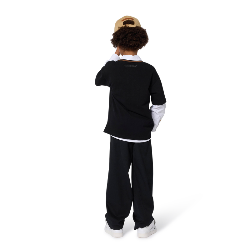 Polo &agrave; manches courtes LANVIN 
                        GARCON