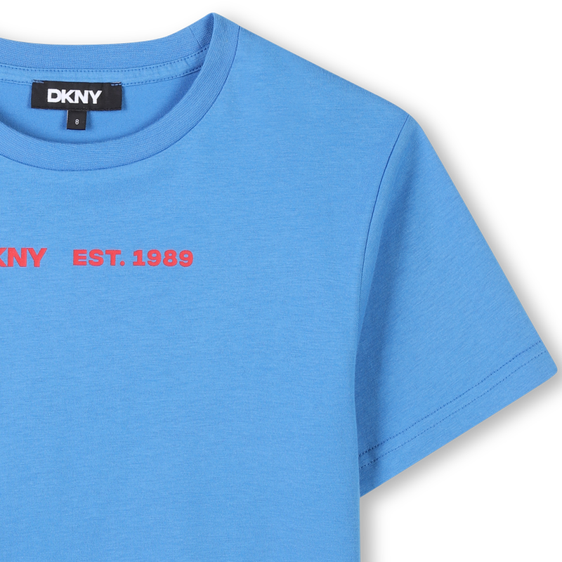 T-shirt imprimé devant et dos DKNY 
                    GARCON