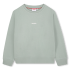 Sweat-shirt col rond, TRUE BLUE, hi-res
