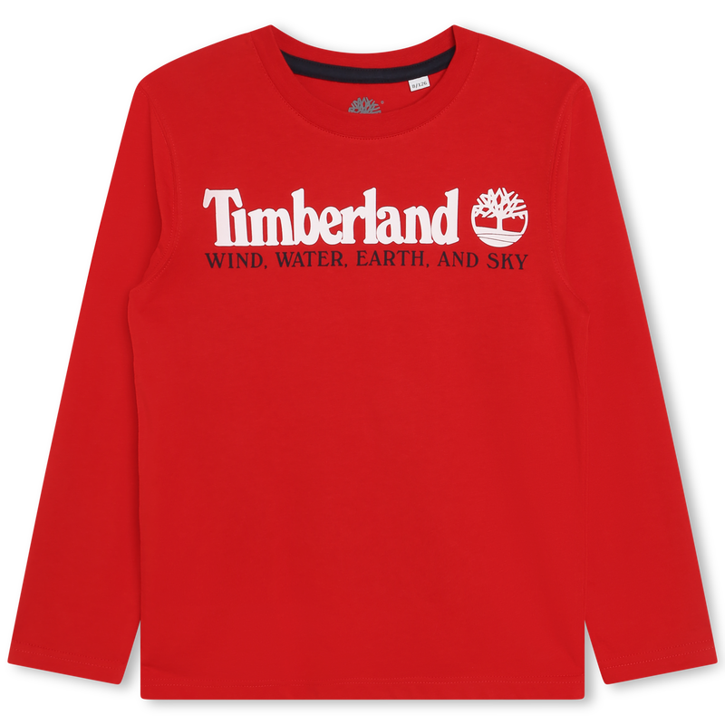 T-shirt à imprimé et message TIMBERLAND 
                    GARCON