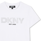 Tee-shirt manches courtes DKNY 
                    FILLE