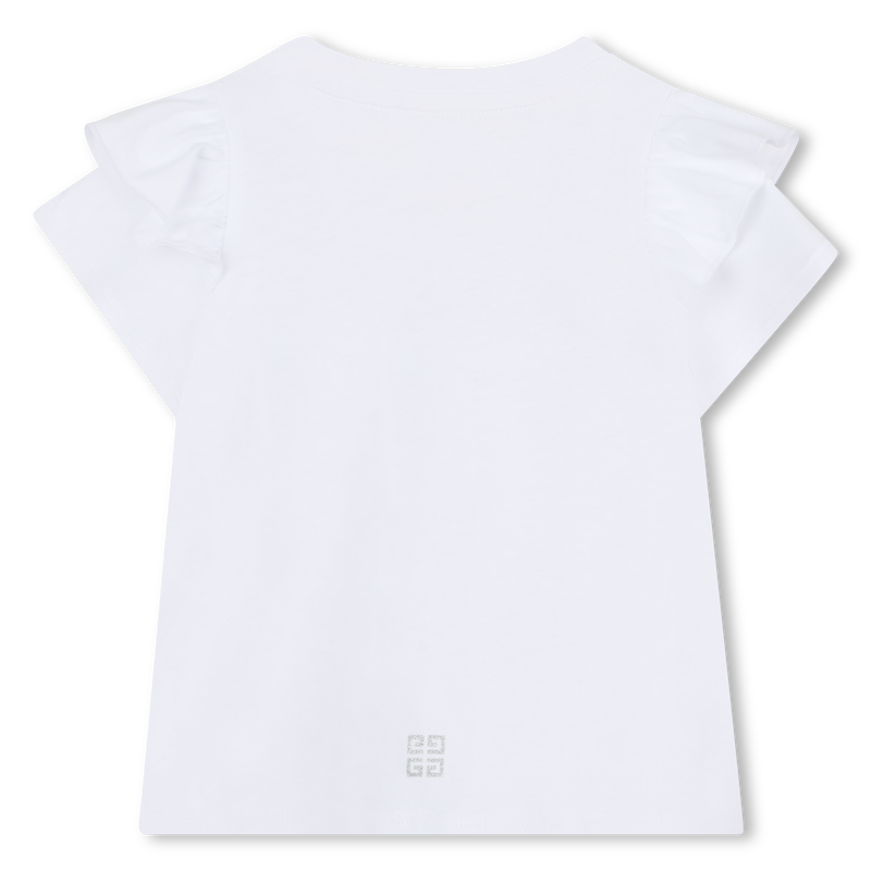 T-shirt à manches volantées GIVENCHY 
                    FILLE
