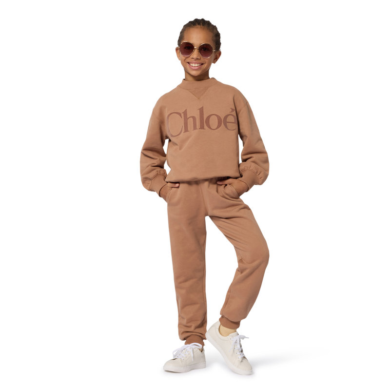 Baskets en cuir de vache CHLOE 
                    FILLE