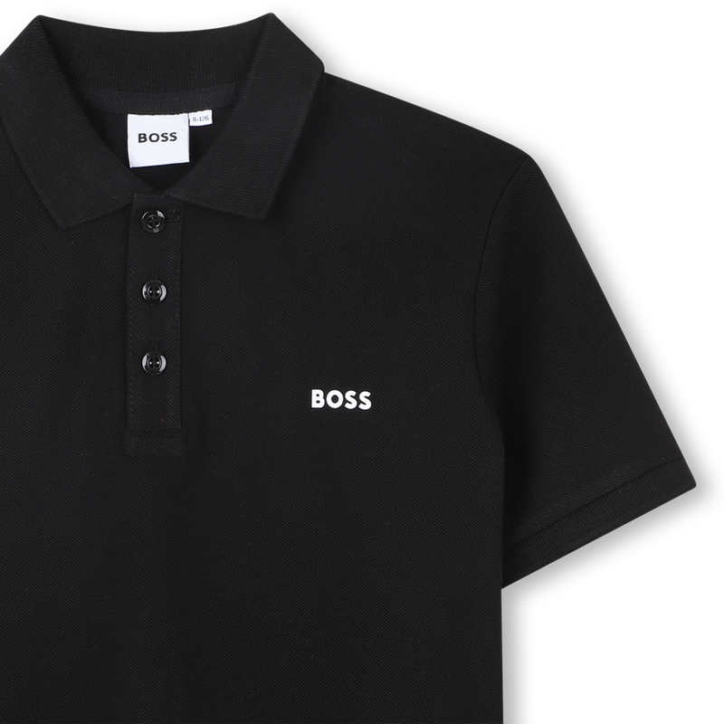 Polo avec logo BOSS 
                    GARCON