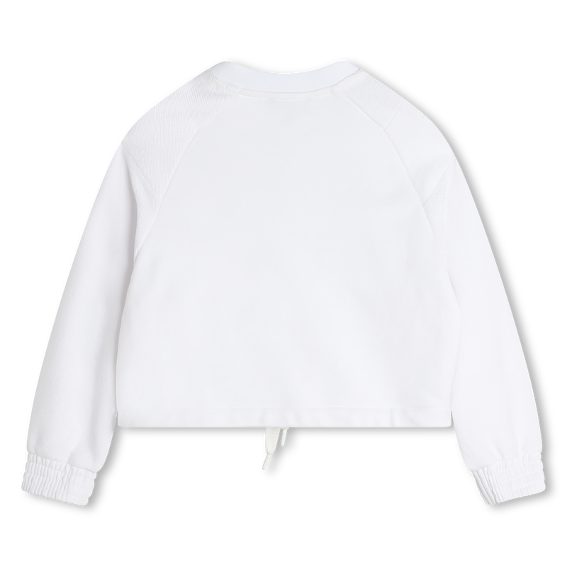 Sweat-shirt en molleton DKNY 
                    FILLE