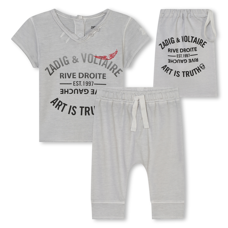 T-shirt et pantalon en coton ZADIG & VOLTAIRE 
                    UNISEXE