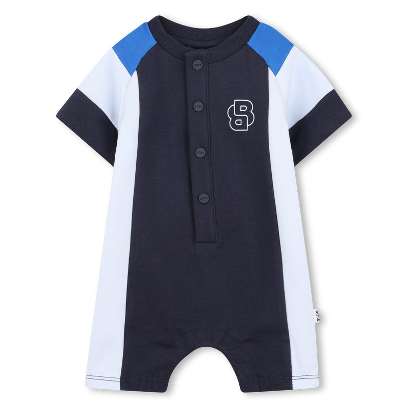 Combinaison-short tricolore BOSS 
                    GARCON