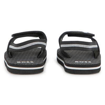 CLAQUETTES &Agrave; FERMETURE PAR BANDES AUTO AGRIPPANTES BOSS GARCON