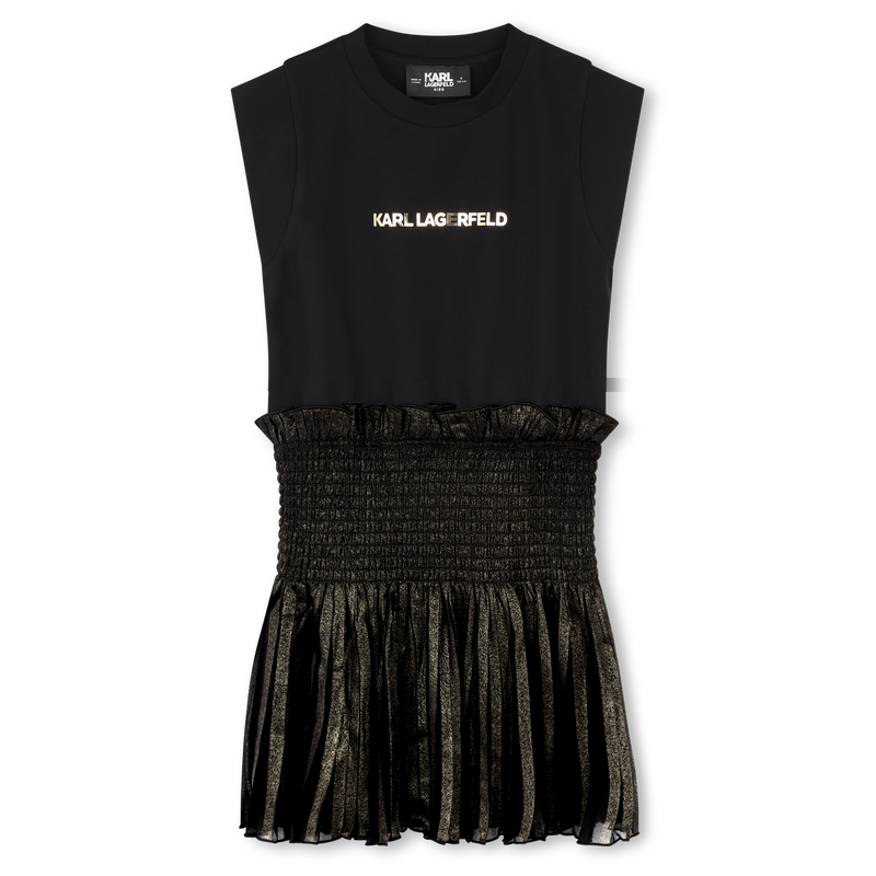 Robe multimatière KARL LAGERFELD KIDS 
                    FILLE