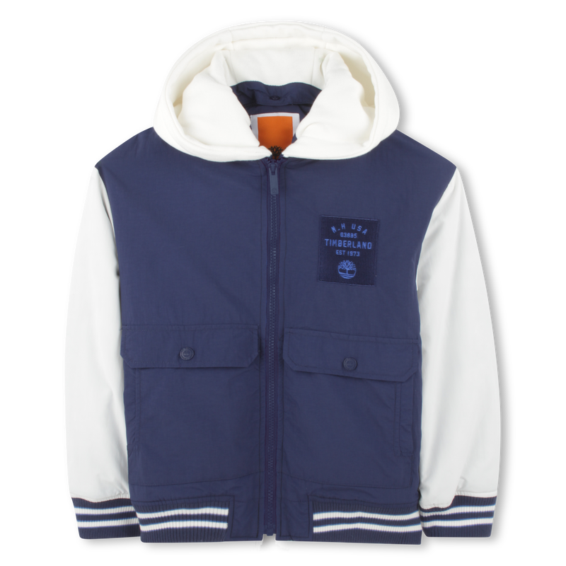 Blouson bicolore molletonné TIMBERLAND 
                    GARCON