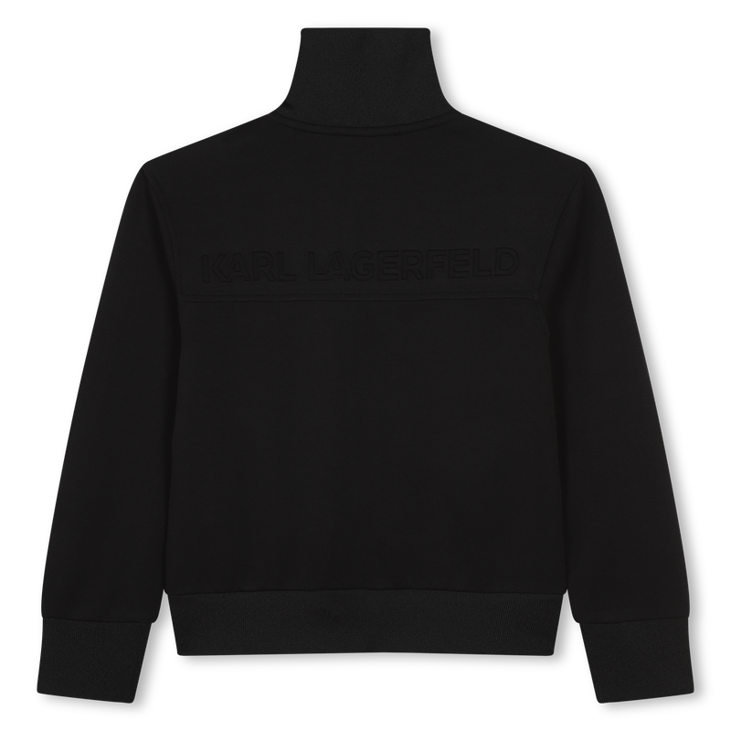 Cardigan de jogging zippé KARL LAGERFELD KIDS 
                    GARCON