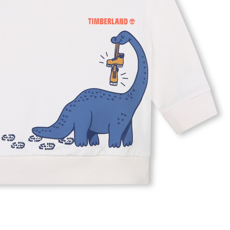 Sweat-shirt molletonn&eacute; TIMBERLAND 
                        GARCON