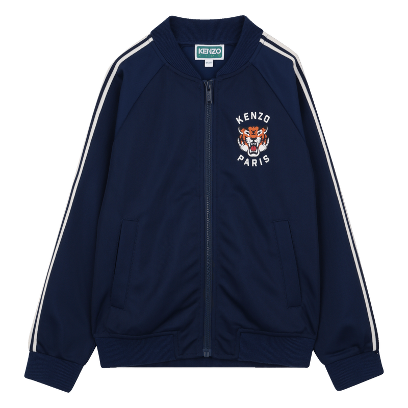 SWEAT &Agrave; CAPUCHE ZIPP&Eacute;E KENZO KIDS 
                        UNISEXE