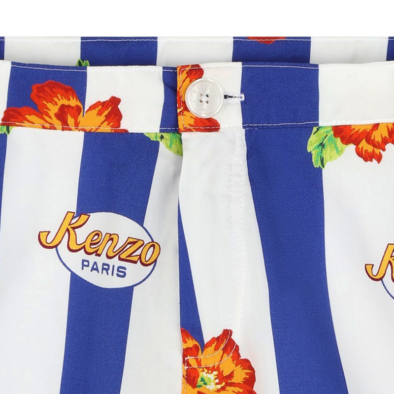 Bermuda en coton KENZO KIDS 
                    GARCON