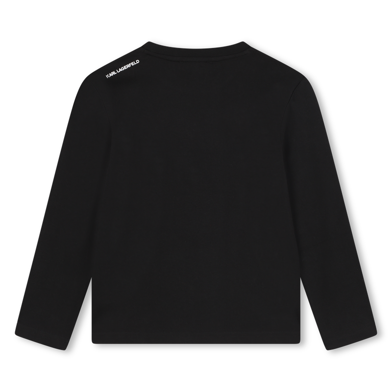 T-shirt à manches longues KARL LAGERFELD KIDS 
                    GARCON