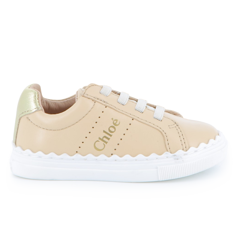 Baskets en cuir de mouton CHLOE 
                    FILLE