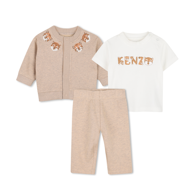 Ensemble pantalon, cardigan et tee-shirt KENZO KIDS GARCON
