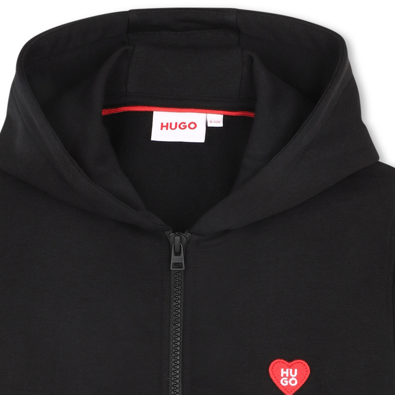 SWEAT &Agrave; CAPUCHE Hugo 
                        FILLE