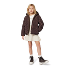 Doudoune &agrave; capuche r&eacute;versible MICHAEL KORS 
                    FILLE