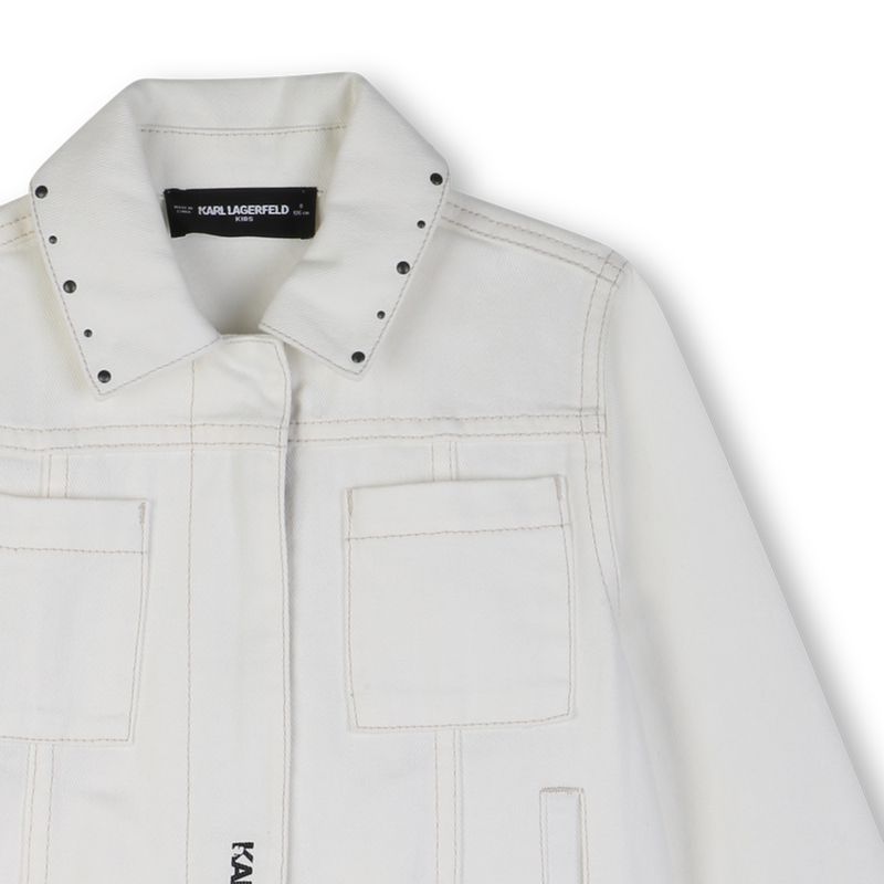 VESTE ZIPP&Eacute;E KARL LAGERFELD KIDS 
                        FILLE